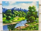 New Acrylic Painting 20x15 on Canvas...by Atik Hasan