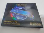 NEW ADATA LEGEND 710 512GB PCIe Gen3 x4 M.2 NVME SSD & Warranty