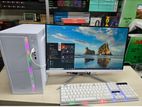 New AMD Ryzen 5 3400G Msi /19"Led+8gb-hd 500gb/A520 Mb
