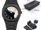 New Arabic Aura Watch with chain cutter extra battery gift box