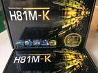 New Asus h81m-k motherbord 3 years warenty