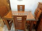 NEW CANADIAN OAK DAINING SET 4 CHAIR. M # 959