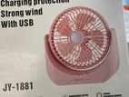 New Charging Fan With Light