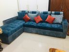 New classic L-shaped sofa set collection