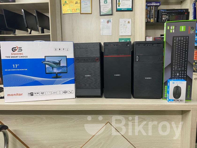 NEW COMPUTER SET_Intel Core i3 (4th Gen)_Ram 16GB_SSD 256GB_17