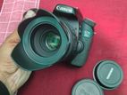 new condition 70D + 50mm prime lans full fresh