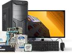 New condition i3 3rd gen full pc with 19 monitor রি‌য়েল পিক