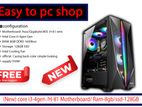 (New) core i3-4gen /H-81 Motherboard/ Ram-8gb/ssd-128GB