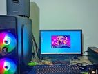 NEW CORE i5.6gen+LED 19 HP.SSD 128GB.RAM 8GB.Desktop Pc