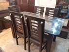 NEW DAINING SET 6 CHAIR. M # 6363