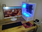 New Desktop Acer Fhd 21.5"sa2 Processor-amd Ryzen-7 Ram-16gb Ssd-512 Gb
