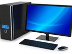 New Desktop Computer/intel Core I3/17"led/ram 8gb