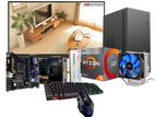 New Desktop Computer_Ryzen 5_Ram 8GB_NVMe SSD 256GB_22"IPS FHD Monitor