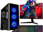 New Gigabyte cor i5 4th gen pc 8GB ram 128GB ssd with 19" Led monitor
