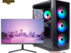 (New) Gigabyte Core i3 6th gen PC+19" LED Monitor 8GB Ram 128GB SSF