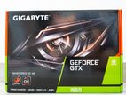New GIGABYTE GeForce Gtx-1650 4GB DDR6 WindForce Oc 3 year Warranty