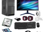 New Gigabyte H110 Core I5 6th Gen+8gb+128gb Ssd+17" Monitor