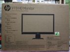 New HP 19" HD LED monitor ( 1 year warranty)