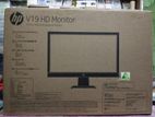 New HP 19" LED monitor ( 1 year warranty)