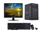 New i3 3rd gen pc with 16" wide brand monitor full fresh