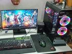 New i5 8th gaming pc+ নতুন ২২" বডার‌লেস ম‌নিটর