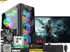 New I5 Pc+moniotr (8gb Ram +1tb Hdd+128 Ssd +i5 4gen+81 Asus/gigbyte)