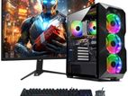 ( new ) Intel Cor i7 PC gigabyte 61 19 LED monitor 3 years werntte