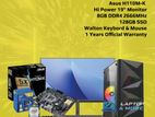 New Intel i3 6th Desktop | 19" Monitor 8GB/128GB - 1 Years Warranty