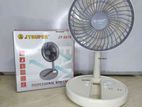 New JYSUPER JY-2215 Professional Rechargeable Fan With LED