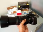 New Nikon D3200 with 300mm Zoom lens/24mp/Warranty/Mic