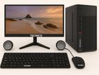 new pc cor i3 4gen ram 8gb ssd 128gb 19 LED monitor 3 years werntt