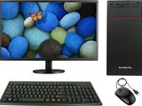 new pc cor i3 6 th gen ram 8gb 19 ince LED monitor 3 years werntte