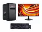 new pc cor i5 3gen 19 ince LED monitor 3 years werntte