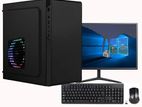 new pc Cor i5 4gen 19 LED monitor 3 years werntte