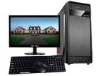 New PC cor i5 ram 8 gb. SSD 128 19 ince LED monitor 3 years werntte