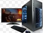 New Pc Desktop Core I5+new 22 Led+ram 8gb +ssd 512gb