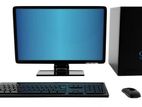 ( new ) PC intel Cor i3 6GEN ram 8gb 19 INCE LED monitor 3 years