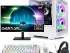 ( new ) PC intel Cor i7 3 GEN ram 8GB 19 LED monitor years werntte