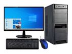 ( new setap pc.+ monitor ) intel Cor i5.. 19 INCE HDMI LED