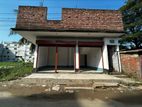 New shop with land for sale