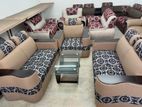 New Sofa Set (size 2+2+1) Black/28