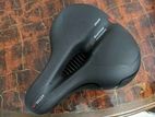 New stylish and comfortable saddle for cycle.