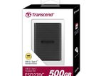 NEW Transcend ESD270C 500GB USB 3.1 Gen 2 Portable SSD & 3 year warrnaty