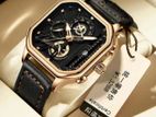 New Trendy Golden Black watch For Men
