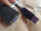 New VGA to HDMI cable unused