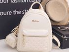 New Vintage Backpack with Mini Purse Ladies Bag (new)