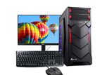 New Year:-core I5 4th Gen_8gb Ram_128gb Ssd_19" Led_kb+mouse=full Set