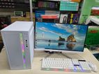 New year offer ryzen5 5600g 16gb ram 256gb ssd 22 inch ips white build