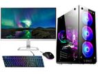 new..pc Intel core i3. 6 Gen. ram 8gb. 19 LED monitor 3 years werntte