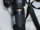 Nikkon d-3500 with zoom and ket lense new